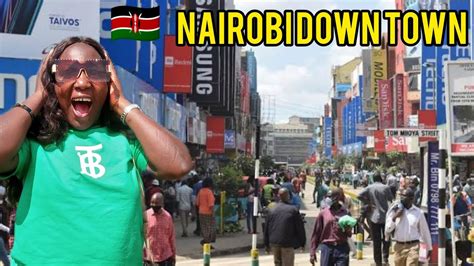 Raw And Unfiltered Streets Of Nairobi Kenya Down Town Cbd Youtube