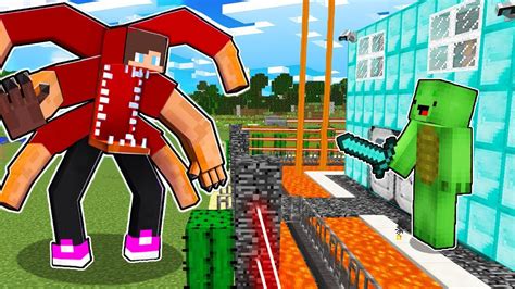 Jj Mutant Vs The Most Secure Minecraft House Gameplay By Mikey And Jj