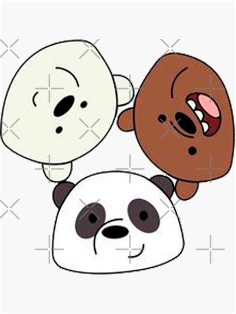 Scandalous Panda Polar Pardo Sticker For Sale By Ojosdepapel