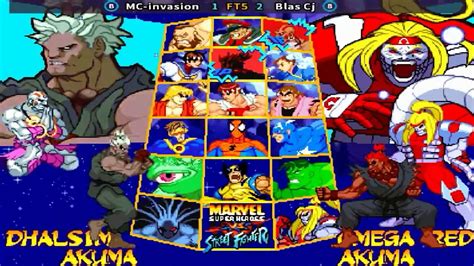 MC Invasion Vs Blas Cj Marvel Super Heroes Vs Street Fighter FT5