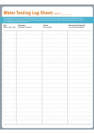 Printable Testing Log Printable Schedules For Work Veresigns