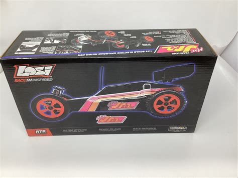 Losi Rc Car Mini Jrx Brushed Wd Buggy Jrx Pro Link Rtr Black