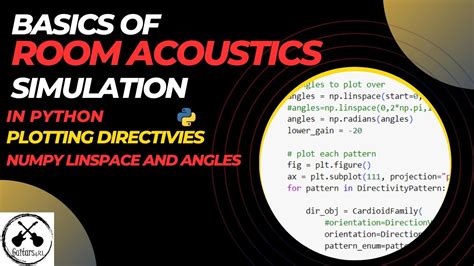 Plotting Directivities Numpy Linspace And Angles Basics Of Room