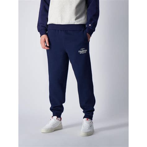 Jogging Cuff Champion Athletic Bleu Marine Homme Champion Wimod