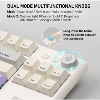 Epomaker Cidoo Abm Tkl Hot Swap Aluminum Wireless Rgb Black Shopee Thailand