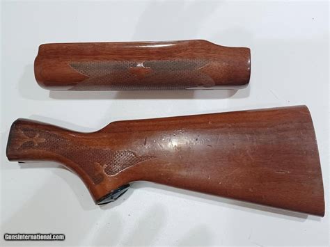 Vintage Remington Wingmaster Ga Walnut Stock Set Buttstock And