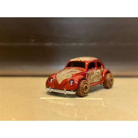 二手玩具 Hot Wheels 風火輪 福斯 Volkswagen Beetle 情人節限定 金龜車 蝦皮購物