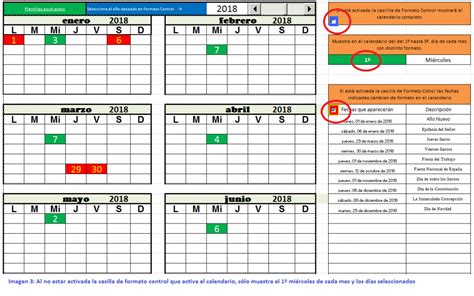 Calendario Excel