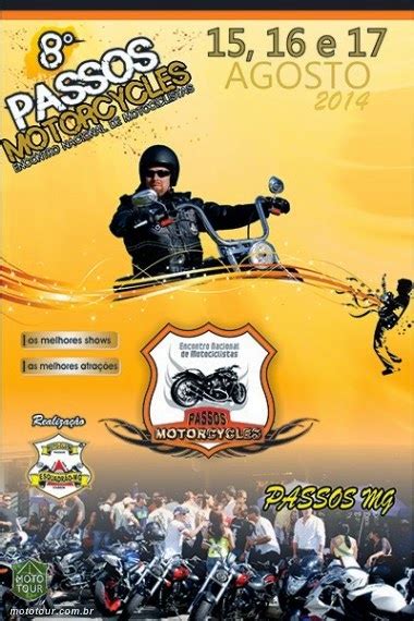 Motokao Passos Mg - Blog do Chaddad: CONVITE - 8º Passos Motorcycles - Passos / Passos-MG