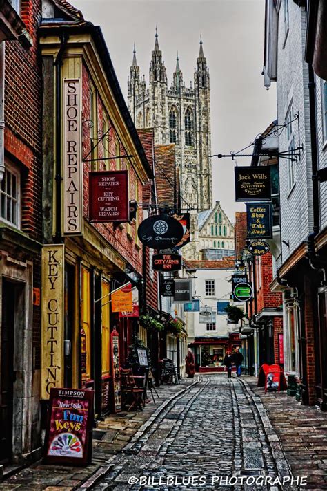 Street and Church of Canterbury | England travel, Places to travel, England