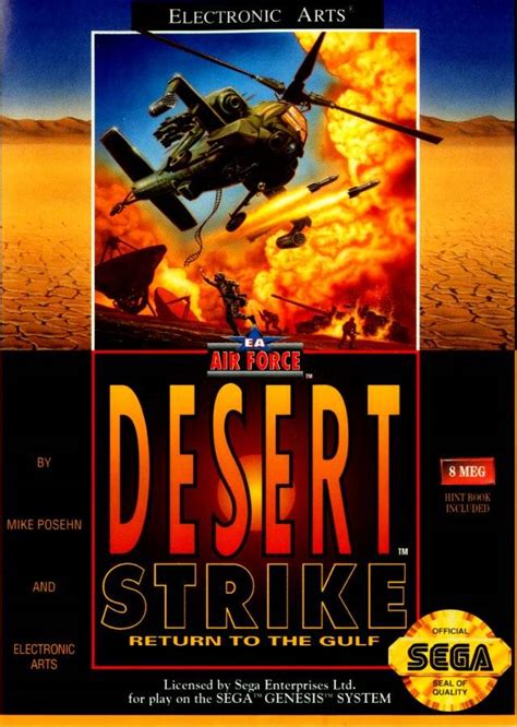 Desert Strike Return To The Gulf Sega Genesis