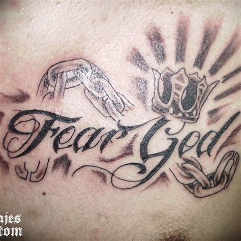 21+ Fear God Tattoo Font - MyleeArlah