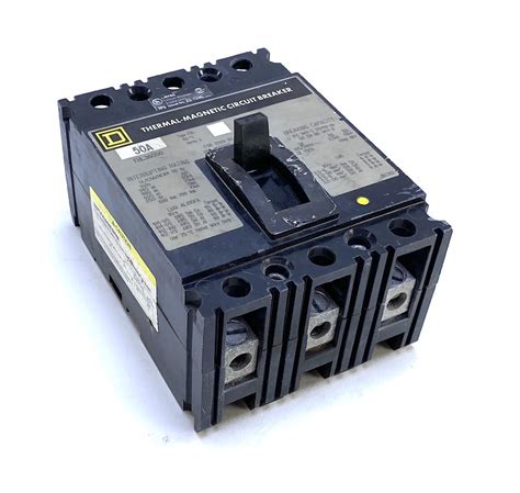 Square D Fhl Pole Vac Circuit Breaker Electrical