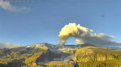 Volcán Nevado del Ruiz Protocolo de comunicación nivel de actividad