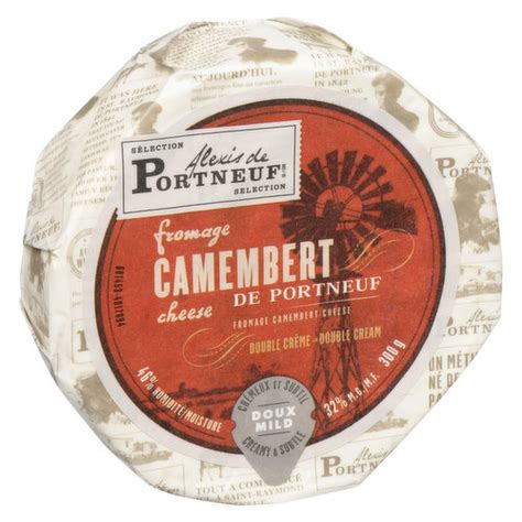 Alexis De Portneuf - Camembert De Portneuf Cheese - Double Cream