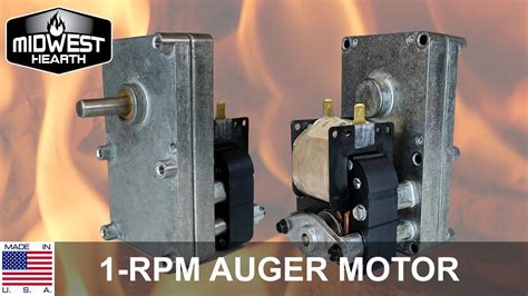 Midwest Hearth Rpm Auger Motor For Pellet Stoves Youtube