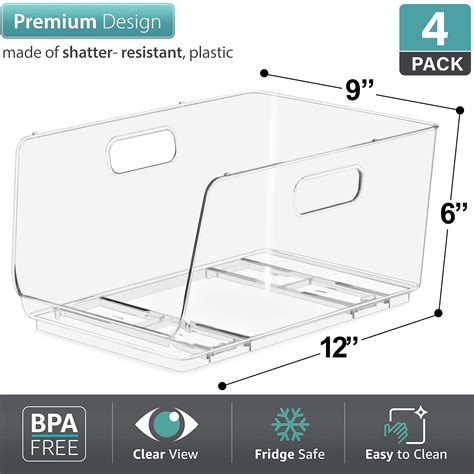 Open Front Bins Set – Sorbus Home