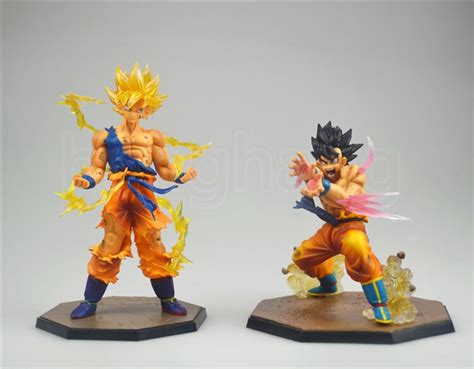 2pcs Lot Figuarts Zero Dragon Ball Z Son Gokou No 20 Pvc Action Figure