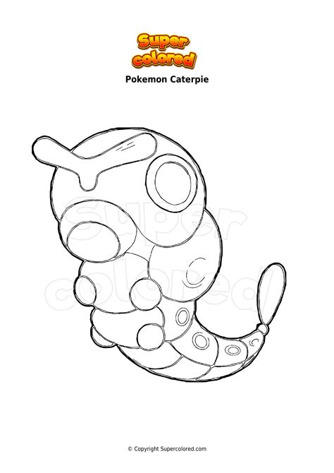 Coloring page Pokemon Dustox - Supercolored.com