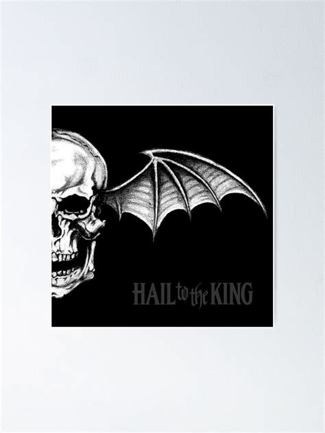 Hail To The King Poster For Sale By Laurelshanahan Redbubble