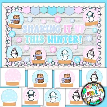 Retro Winter Board | Snow Globe Bulletin Board! | Winter Wonderland