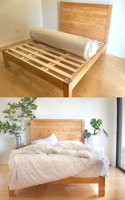 23+ Clever DIY Bed Frame Ideas and Projects You Can Do In A Weekend