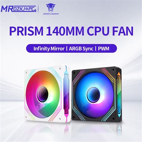 Jungle Leopard Prism 14Pro ARGB 140mm CPU Fan Infinite Mirror 5V 3PIN