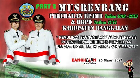 Musrenbang Perubahan Rpjmd Tahun Rkpd Tahun