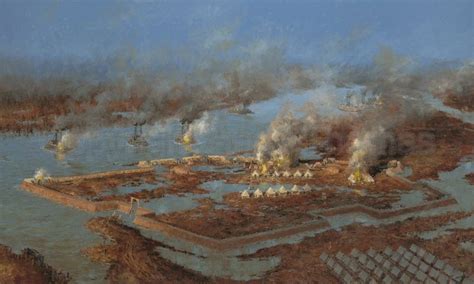 Battle of Fort Henry | Fine Art | American | Presidential | Civil War ...