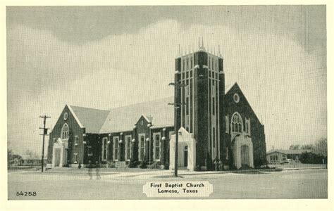 Lamesa First Baptist Church | Florida Baptist Historical Society