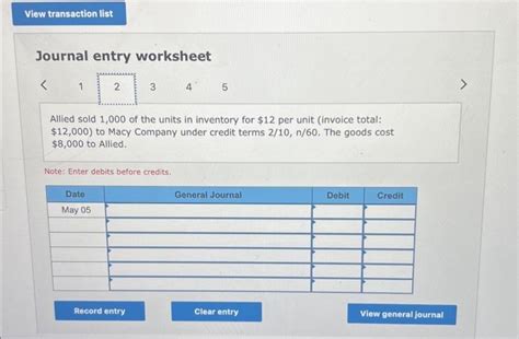 Solved Exercise 4 8 Algo Recording Purchases Purchases Chegg