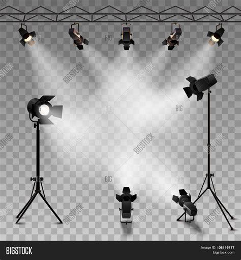 Spotlights Vector And Photo Free Trial Bigstock