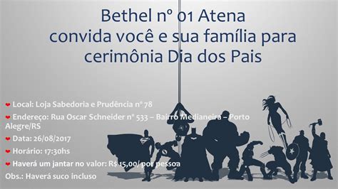 BLOG DOS MAÇONS ANTIGOS LIVRES E ACEITOS CERIMÔNIA DIA DOS PAIS