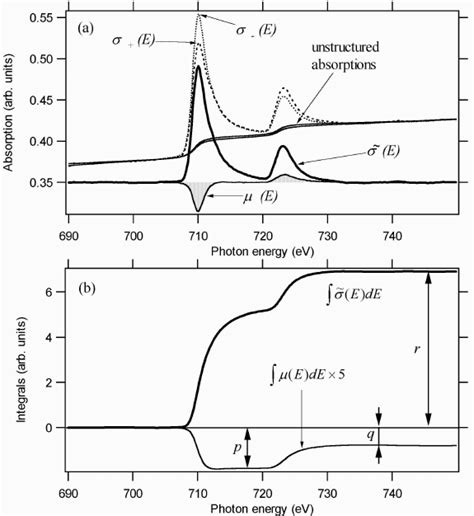 A X Ray Magnetic Circular Dichroism Spectra At The Fe L Edges