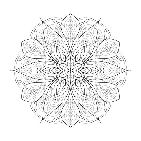 Premium Vector | Mandalas for coloring book color pages