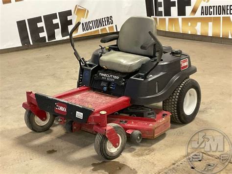 Toro Mx Timecutter Zero Turn Sn Jeff Martin