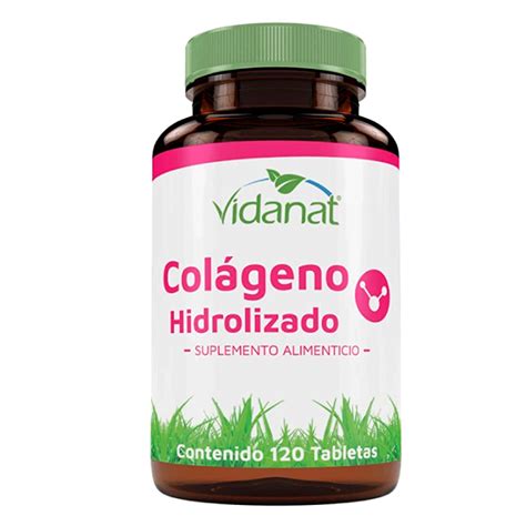 Colágeno Hidrolizado Vidanat 120 Tabletas Recibe Xpress