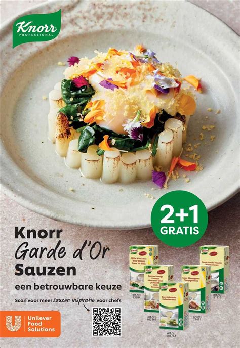 Knorr Garde D Or Sauzen 2 1 Gratis Aanbieding Bij De Kweker 1Folders Nl