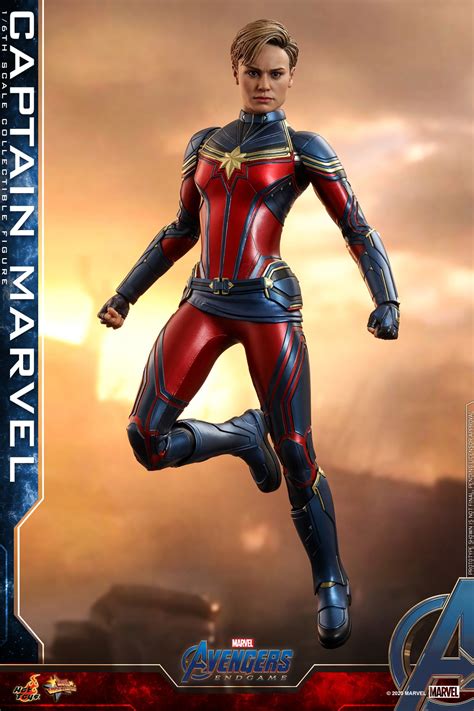 Avengers Endgame Captain Marvel Figure By Hot Toys The Toyark News