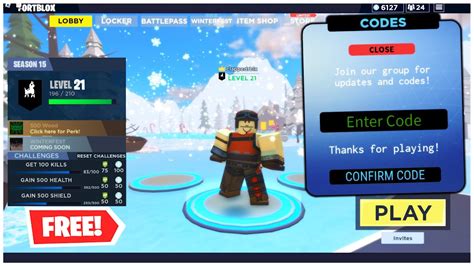 All Working Secret Codes In Fortblox December 2023 Youtube