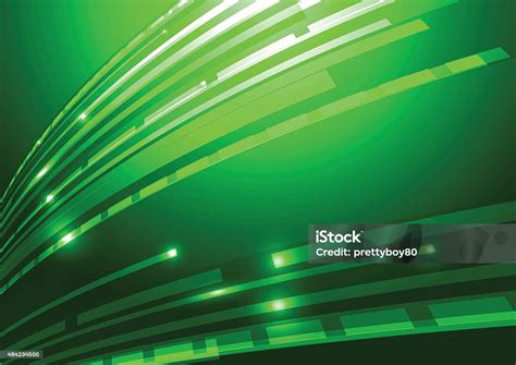 Abstract Technology Green Background Stock Illustration Download