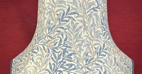 William Morris Willow Bough Azure Blue Modern Lampshade