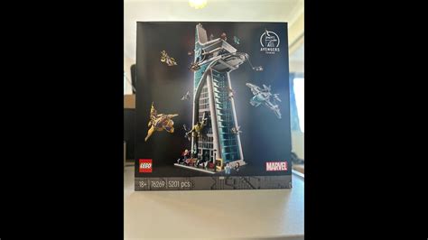 Lego Marvels Avengers Tower Set 76269 Phase 1 Of Tower Building