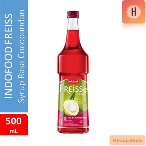 Jual Indofood Freiss Syrup Rasa Cocopandan Plus Madu 500 Ml Shopee