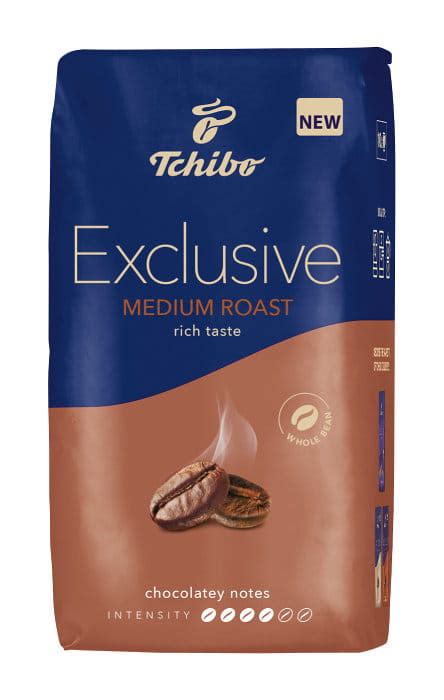 Tchibo Exclusive Medium Roast Kawa Ziarnista Kg Tchibo Kawa