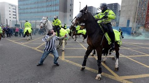 Bud The Police Horse That Was Punched After Football Derby In 2013 Has