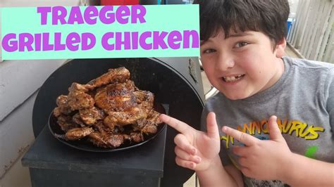 How To Grill Chicken On A Traeger Youtube