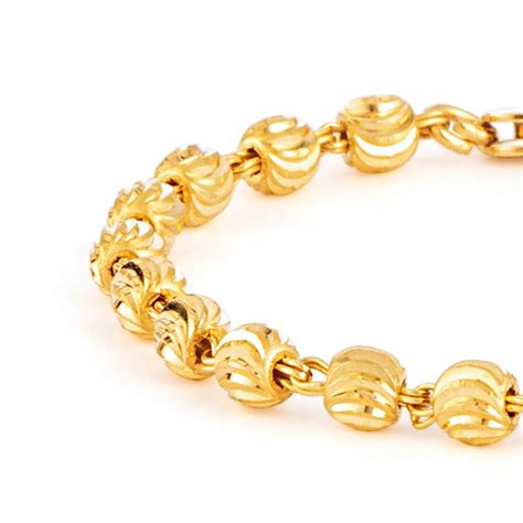 22ct Gold Baby Bracelet - £313.00 (SKU:33811)