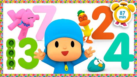 POCOYO In ENGLISH NUMBERS SONG COUNTING TO 10 87 Min Full