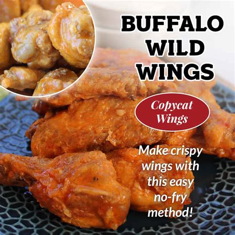 (No Fry) Copycat Buffalo Wild Wings Recipe - Savings Lifestyle